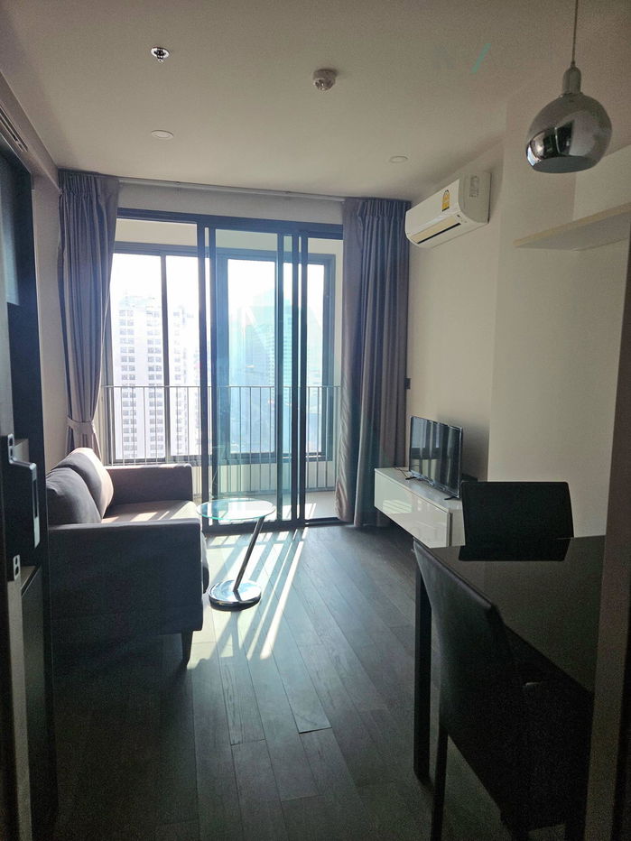 picture ðš For Rent Condo IDEO Q SIAM - RATCHATHEWI Building 1, Floor 19,1 bed room, Room size 34 sqm - 7/8