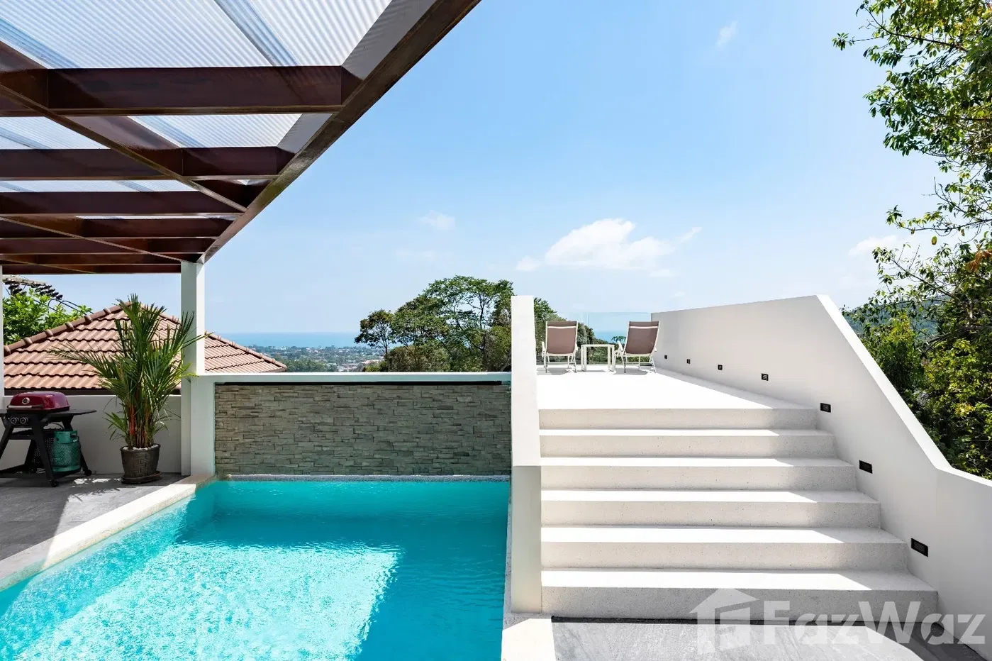 รูป วิลล่าให้เช่า 4 ห้องนอน ใน บ่อผุด, สุราษฎร์ธานี 5936281 - รูปที่ 20/22