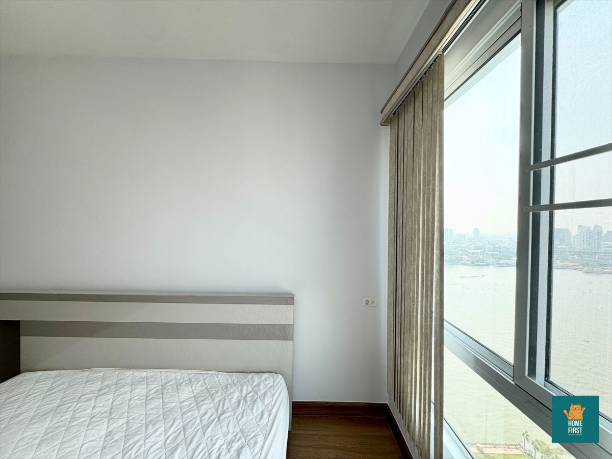 รูป Rent ศุภาลัย ริเวอร์ รีสอร์ท เจริญนคร 1ห้องนอน วิวแม่น้ำ 53ตรม. เฟอร์ครบ 18,000 บาท - รูปที่ 7/11