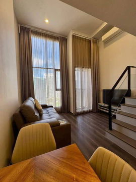 Duplex สวย ขนาด 37 ตรม ชั้น20 ใหม่มาก ว่างพร้อมอยู่ หน้าตึกBTSรัชโยธิน24 Avenue Major รัชโยธิน KnightsBridge space Ratchayothin