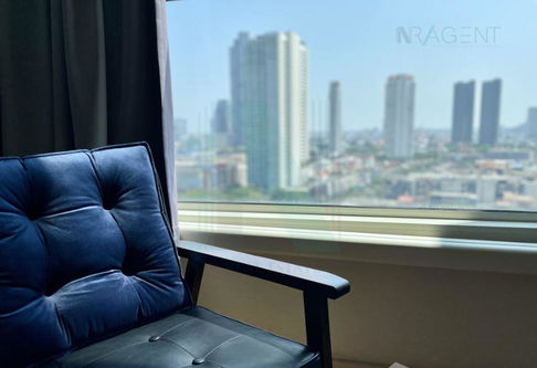 🎊 For rent condo THE LIGHTHOUSE SATHORN - CHAREONNAKORN Building 1, Floor 16,1 bed room, Room size 49 sqm