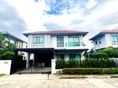 Houses for rent Denla British School : 📌 For Rent 2-story House LIFE BANGKOK BOULEVARD RATCHAPHRUEK-RATTANATIBET 3 bedroom 3 bathroom