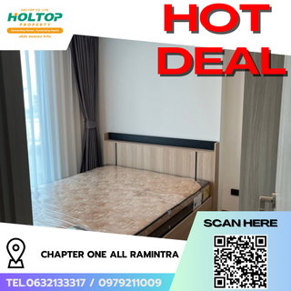 รูปภาพ #R8832 🎉 140169 Condo for rent: Chapter One All Ramintra