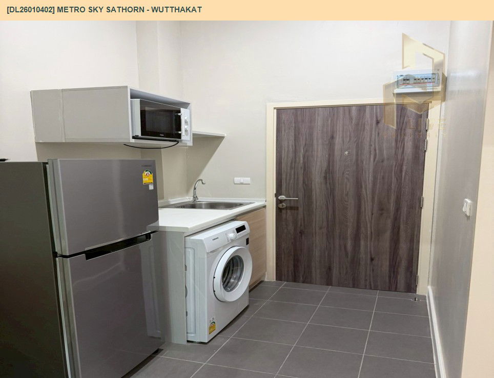 picture DL26010402 Condo for rent, Metro Sky Sathorn - Wutthakat near BTS Wutthakat, ready to move in, call urgently 0614453194 LineID @162cjixi - 10/12