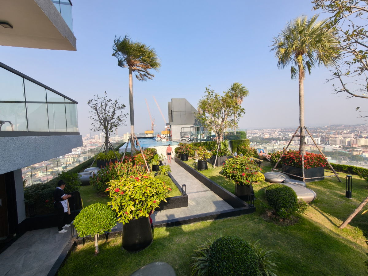 รูป คอนโดแบบ 2 ห้องนอนทำเลพัทยาสาย 3 ใกล้เซ็นทรัลเฟสติวัลให้เช่า - รูปที่ 32/35