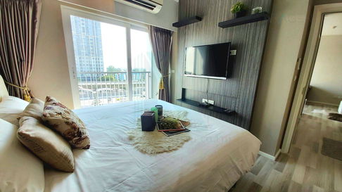 📌 For Rent Condo THE KEY WUTTHAKAT Building 1, Floor 7,2 bed room, Room size 57 sqm