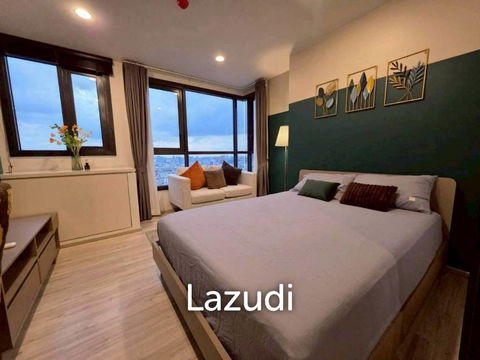 XT Huaykwang 30 sqm high floor condo in Huai Khwang Bangkok