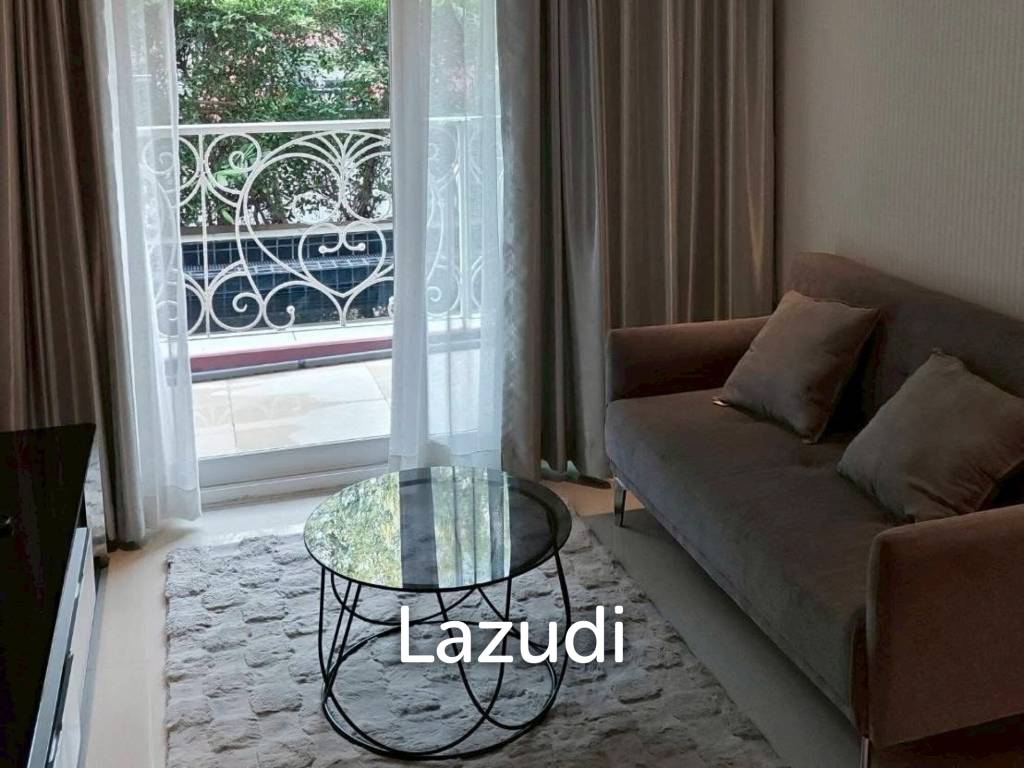 รูป 1 ห้องนอน 1 ห้องน้ำ 37 ตรม แกรน์ แคริบเบียน คอนโด - รูปที่ 2/7