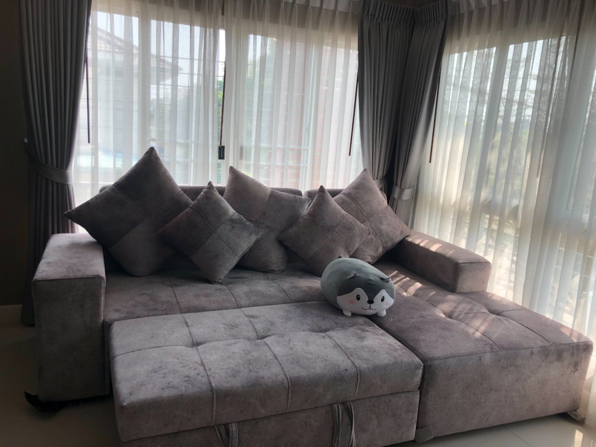 รูป ขายบ้านหลังมุม หมู่บ้านพัฒนาศิริ 56 ตร วา คลอง2 ลำลูกกา ติดถนนใหญ่ ใหม่และสวยจริงจัง แต่งสไตส์โรงแรม เฟอร์นิเจอร์ครบแถมชุดแต่งเป็นล้าน - รูปที่ 7/35