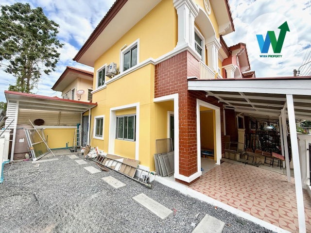 รูป ขายบ้านใกล้สนามบิน เดอะคอนเนค 2 บางนา หลังมุม ที่จอดรถเยอะ รีโนเวทใหม่ ใกล้ทางด่วน มอเตอร์เวย์ ม.รามคำแหง 2 - รูปที่ 7/9