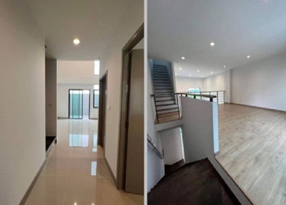 รูป  ให้เช่าทาวน์โฮม 3.5 ชั้น โครงการ พรีเมียม เพลส พหลโยธิน รามอินทรา หลังมุม / ถนนเทพรักษ์ / สภาพใหม่ / แอร์ 5 เครื่อง เหมาะเป็นสำนักงาน จดบริษัทได้ - รูปที่ 12/12