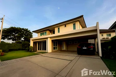 บ้านเดี่ยวให้เช่า : บ้านเดี่ยวให้เช่า เพิ่งตกแต่งเสร็จ โครงการ มัณฑนา บางนา-วงแห 5944404