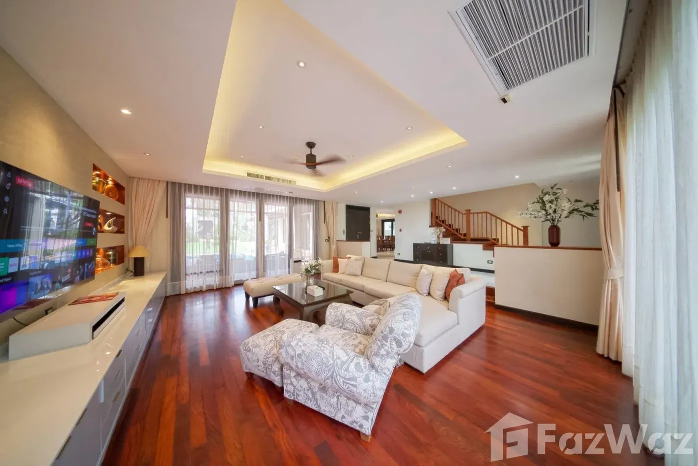 รูป วิลล่าให้เช่า 5 ห้องนอน ในโครงการ ม่านตะวัน 5354407 - รูปที่ 3/27