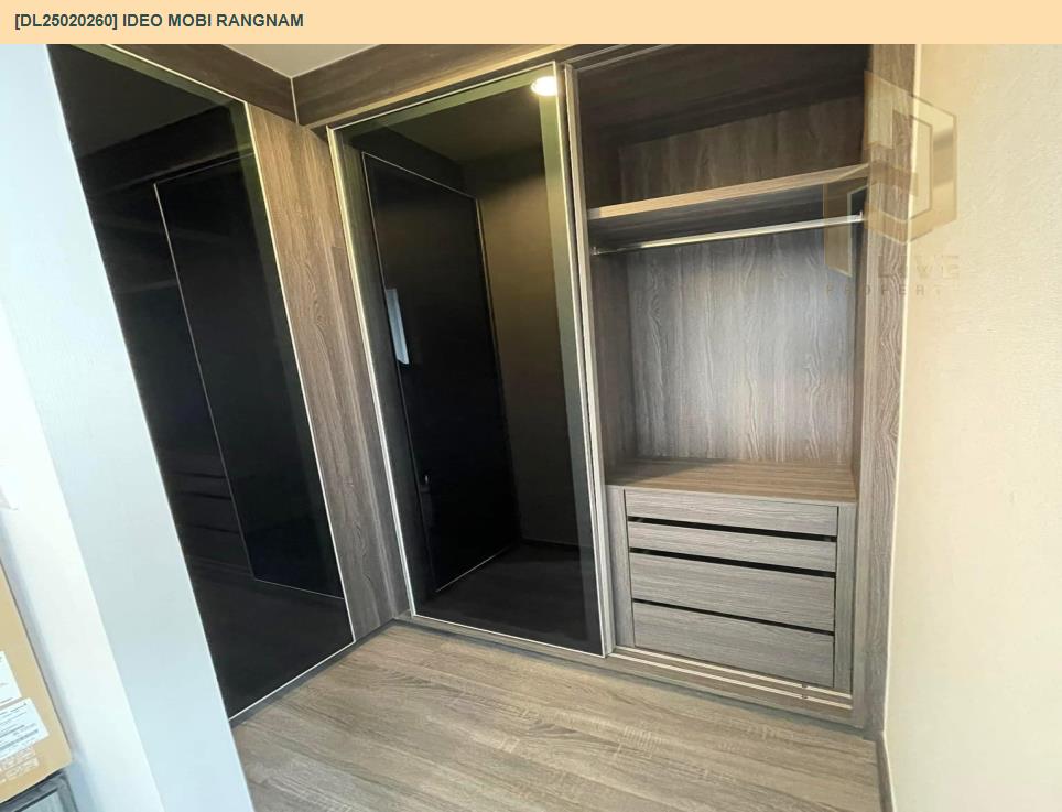 picture DL25020260 Condo for rent, IDEO Mobi Rangnam near BTS Victory Monument, ready to move in, call urgently 0614453194 LineID @162cjixi - 3/7