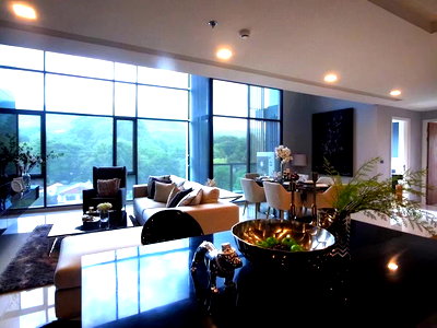 คอนโดให้เช่า : คอนโดหรู 2 ชั้น (Duplex) ห้องใหญ่พิเศษ 4 ห้องนอน เพียง 5 นาทีจากสนามบิน , นิมมาน 