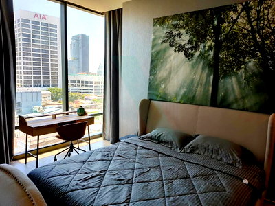 Condos for sale : 🚩 For Sell Condo ASHTON SILOM Building 1, Floor 11,1 bed room, Room size 35 sqm