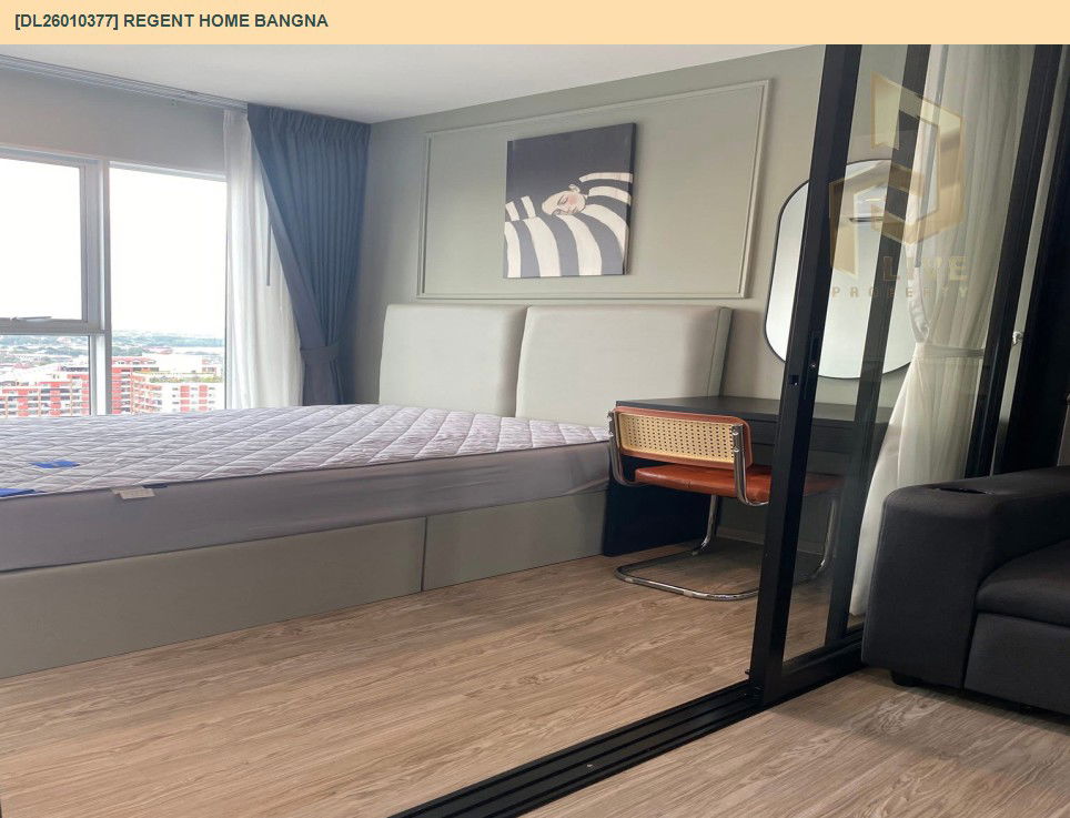 picture DL26010377 Condo for rent, Regent home bangna near BTS Bang Na, ready to move in, call urgently 0614453194 LineID @162cjixi - 3/7