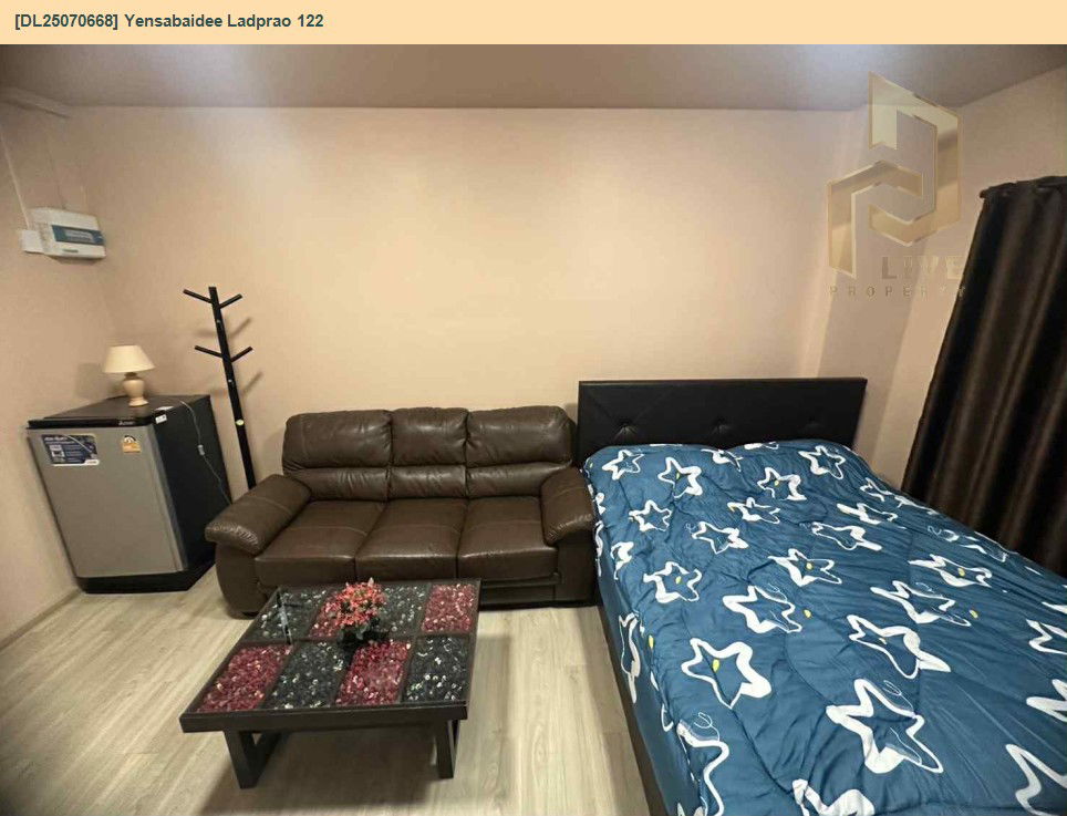 รูป DL25070668 ให้เช่าคอนโด เย็นสบายดี ลาดพร้าว 122 (Yensabaidee Ladprao 122) ใกล้ ARL หัวหมาก พร้อมเข้าอยู่ โทรด่วน 0656133286 LineID @897iyzll - รูปที่ 4/7