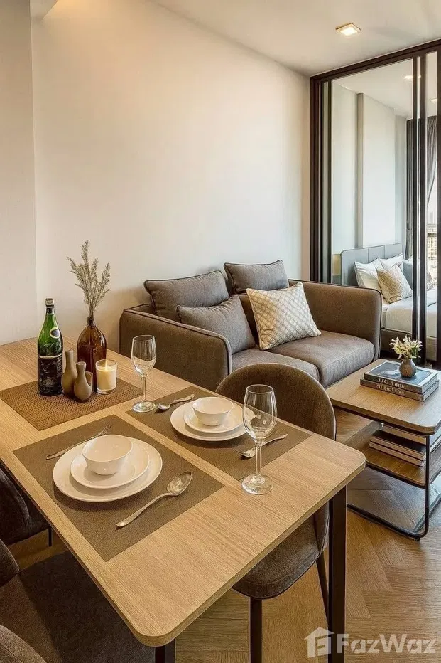 picture 1 bedroom + 1 multipurpose room for rent at Chapter chula 5946185 - 3/17