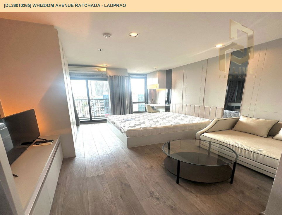 picture DL26010365 Condo for sale, Whizdom Avenue Ratchada - Ladprao near MRT ลาดพร้าว, ready to move in, call urgently 0614453194 LineID @162cjixi - 8/8