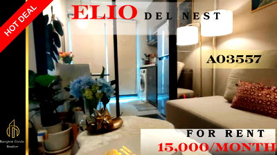 Condos for rent : 🍀🍀🍀 Beautiful Condo for Rent 🌸 📌 Elio Del Nest (Line: @rent2022) ✨ Ready to move in | Property Code: A03557