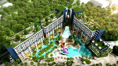 Condos for sale : New project condo closes Jomtain beach 5mins for Sale 