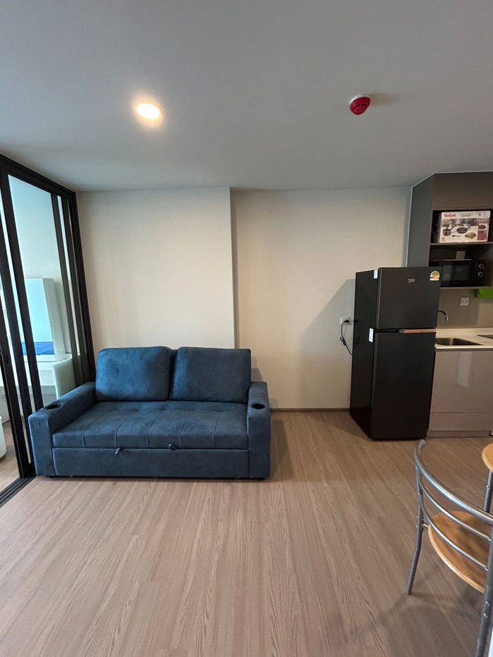 รูป 🔥 หิ้วกระเป๋าใบเดียวเข้าอยู่ได้เลย! ให้เช่า Aspire Sukhumvit – Rama 4 ชั้นสูง ทิศใต้ ลมเย็น เฟอร์ฯ SB Design ทั้งห้อง + เครื่องใช้ไฟฟ้าจัดเต็ม 🔥 - รูปที่ 13/19