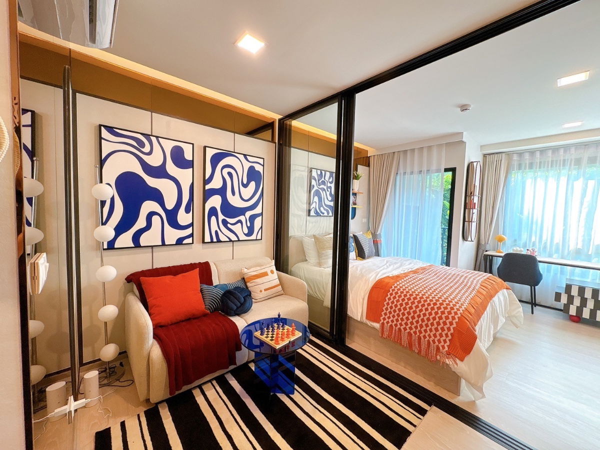 รูป 𝐃𝐜𝐨𝐧𝐝𝐨 𝐕𝐢𝐯𝐢𝐝 𝐑𝐚𝐧𝐠𝐬𝐢𝐭 คอนโดจากแสนสิริ ถูกใจชาว ม.กรุงเทพ 💰 ราคาเริ่มต้น 𝟏.𝟕𝟗 ล้านบาท คุ้มมาก!🟢LINE : @wsrcondo - รูปที่ 6/8