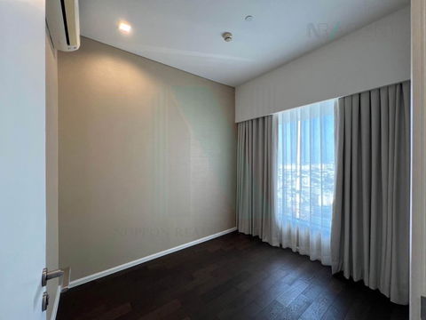 🚩 For Rent Condo THE SAINT RESIDENCES Building B, Floor 35,2 bed room, Room size 54 sqm