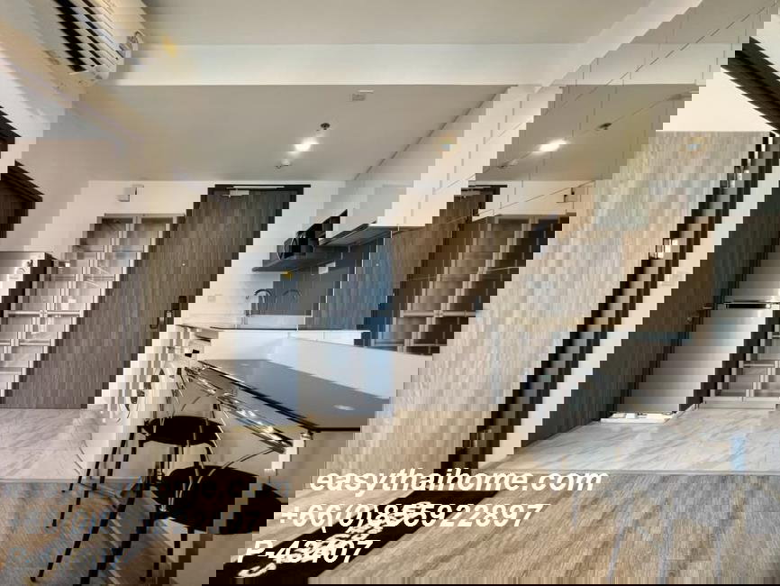 รูป P-43407 วิวเมืองสวย! ไอดีโอ โมบิ อโศก 1 นอน ใกล้ MRT เพชรบุรี 27,000 บาท : เขตห้วยขวาง | Line Id @easythaihome | 085-592-2897 - รูปที่ 13/15