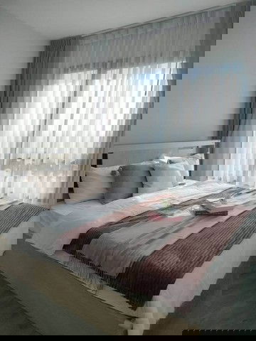 รูป C6554 ให้เช่า : คอนโด ริชพาร์ค @ ทริปเปิ้ล สเตชั่น ( MRT พัฒนาการ ) 064 665 4666 - รูปที่ 1/7