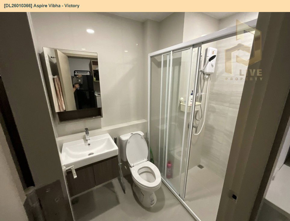 picture DL26010366 Condo for rent, Aspire Vibha - Victory near ARL Phaya Thai , ready to move in, call urgently 0656133286 LineID @534wlwof - 8/10
