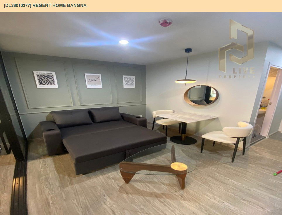 picture DL26010377 Condo for rent, Regent home bangna near BTS Bang Na, ready to move in, call urgently 0614453194 LineID @162cjixi - 2/7