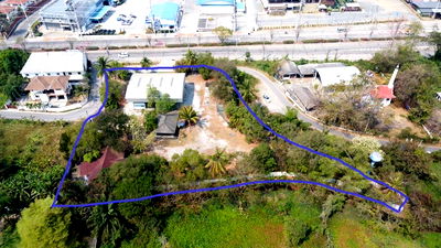 Land for rent Electricity Authority District 1 Chiang Mai : Land for rent in Saraphi, Tha Sala, 2-3-35 rai, near Big C Don Chan (ID:270LR)