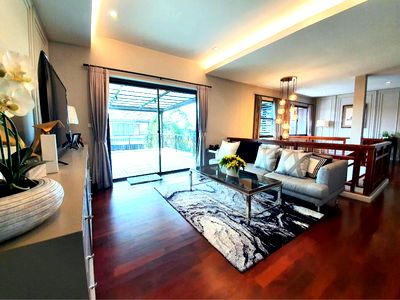 เช่าบ้านเดี่ยว เพชรเกษม 69 : ให้เช่า​ Munkong Pavilion Bangbon 3 เฟอร์นิเจอร์ครบพร้อมอยู่   