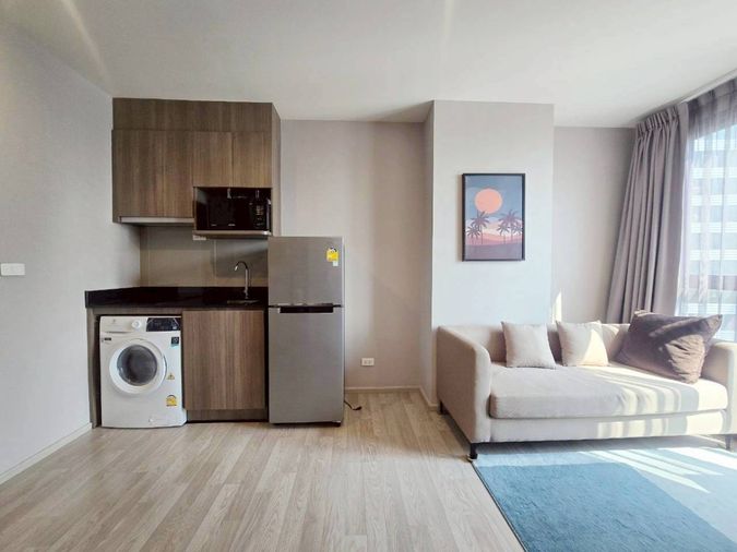 🛁ห้องให้เช่า มีอ่างอาบน้ำ🛁  ✨️NEW 📍 ไอดีโอ โมบิ สุขุมวิท อีสต์พอยท์  1 ห้องนอน 36 ตรม .พร้อมเข้าอยู่ 💼18,000 บาท✅️