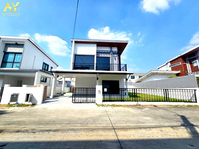 บ้านเดี่ยว ซอยอ่อนนุช (สุขุมวิท 77) : ขายด่วน บ้านเดี่ยว2ชั้น  โครงการหมู่บ้านพฤกษา วีทู อ่อนนุช พระราม9 ถนนเฉลิมพระเกียรติ.ร.9 ซ.87 เขตประเวศ กทม