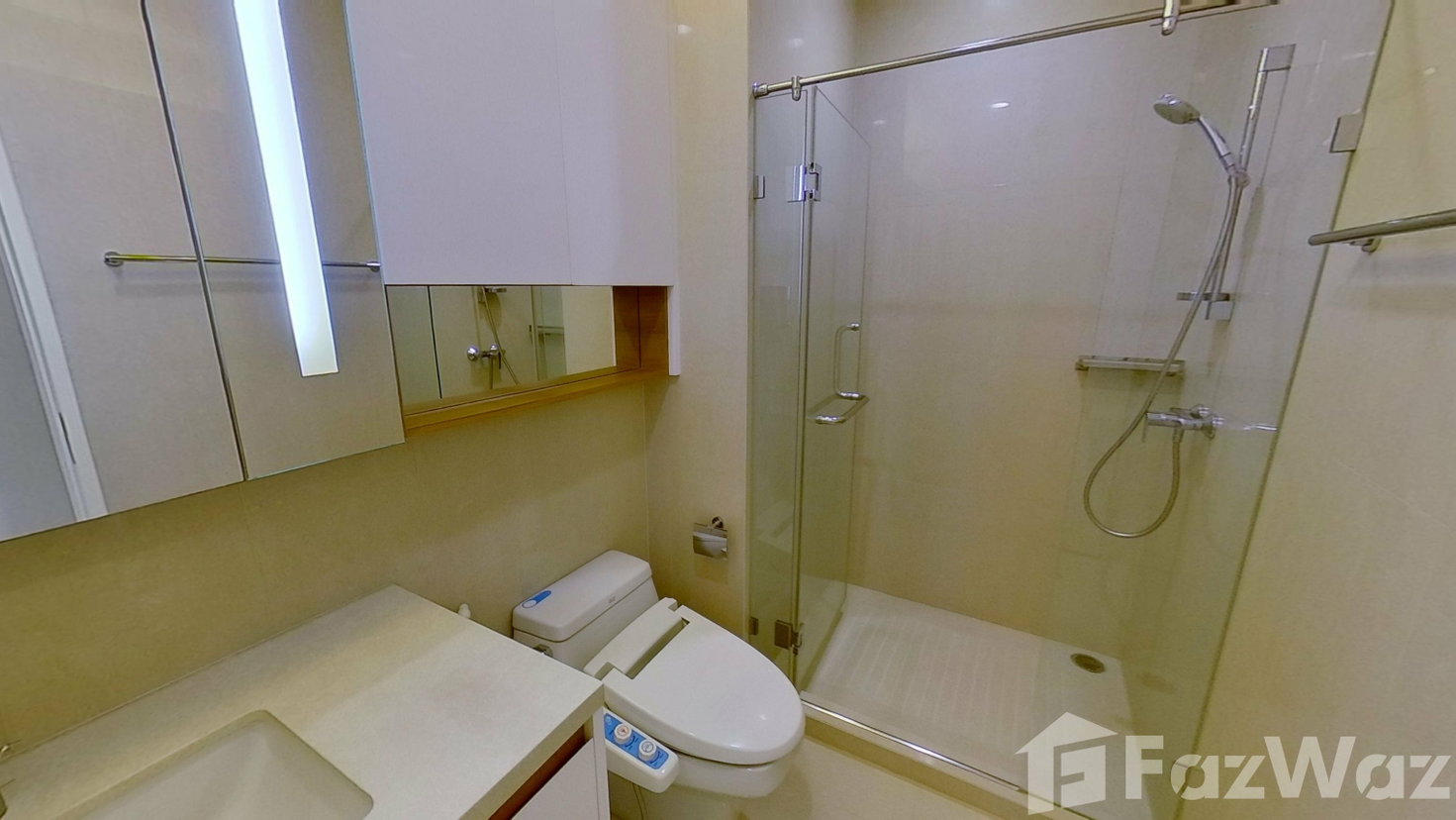 รูป คอนโดให้เช่า 2 ห้องนอน ในโครงการ คิว หลังสวน 660224 - รูปที่ 7/7