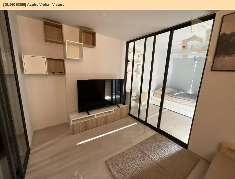 picture DL26010366 Condo for rent, Aspire Vibha - Victory near ARL Phaya Thai , ready to move in, call urgently 0656133286 LineID @534wlwof - 6/10