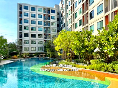คอนโดให้เช่า : ให้เช่า Dcondo Vale ศรีราชา ติดม.เกษตร ศรีราชา 
