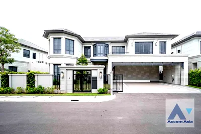 บ้านเดี่ยว MRT ศรีกรีฑา : 🔼🔽 AccomA 📩  4 BR House @ (AA45294)