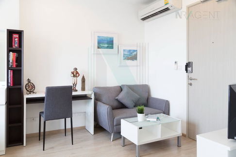 For Rent Condo IDEO Q CHULA - SAMYAN Building N, Floor 12,1 bed room, Room size 24 sqm