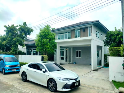 บ้านเดี่ยว เดอะ พาซิโอ พาร์ค กาญจนาภิเษก : 🏡 ขายบ้านเดี่ยว หมู่บ้านมัณฑนา พรานนก–สาย 2 (บางแวก)  แบบบ้าน Amplify | บ้านสวย พร้อมอยู่ | ทำเลศักยภาพ