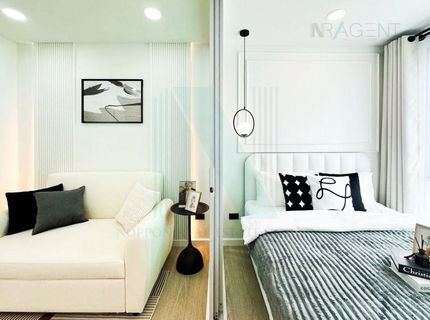 🔺 ขายคอนโด พลัมคอนโด ราม 60 อินเตอร์เชนจ์ อาคาร B ชั้น 8 1 ห้องนอน ขนาด 23 ตรม ใกล้ เดอะมอลล์ บางกะปิ