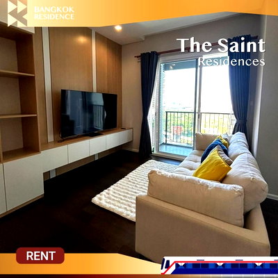 Condos for rent :  The Saint Residences 💛 Beautiful unit, best value ⚡ Near MRT Phahonyothin 