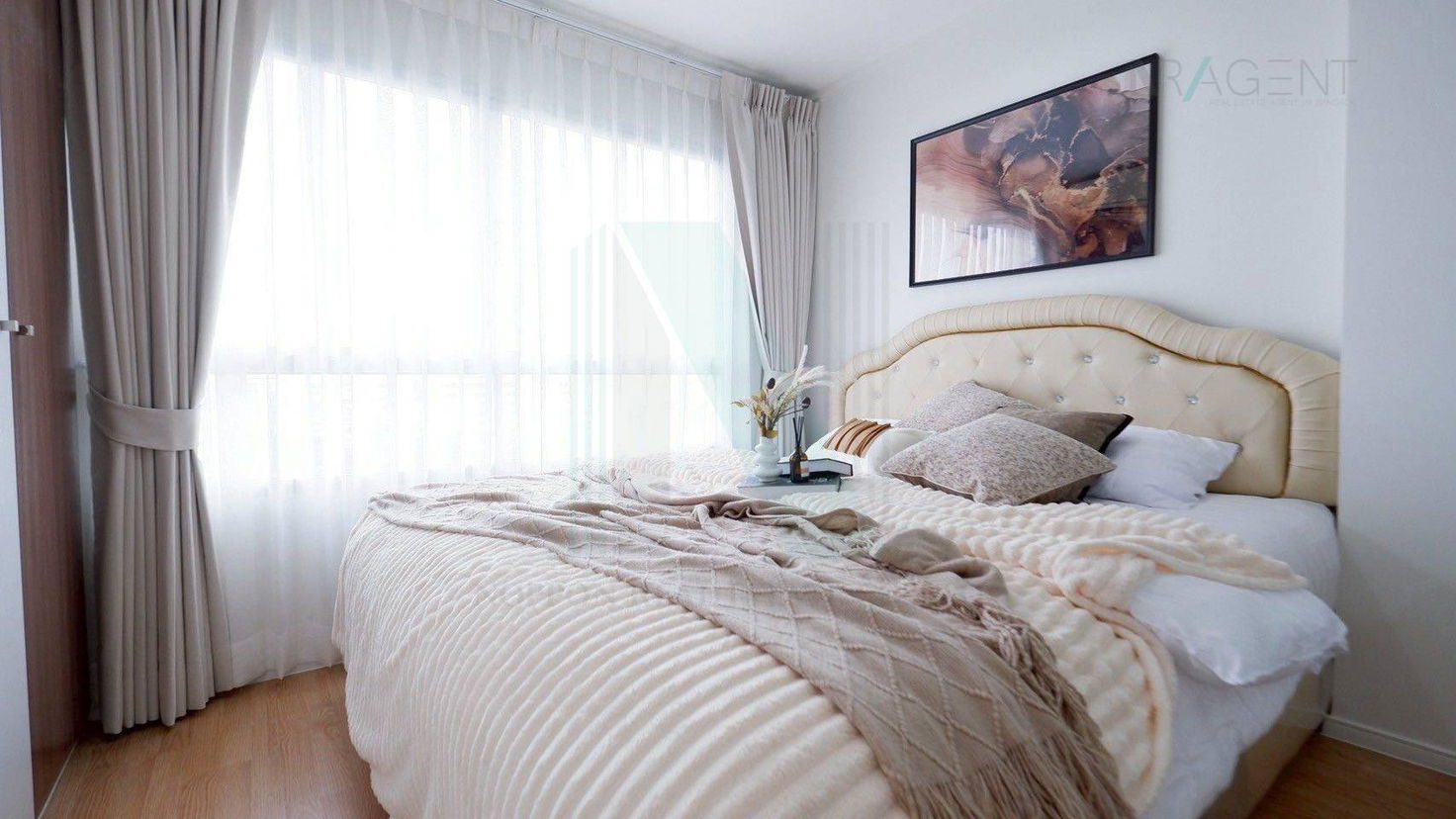 picture ð For Sell Condo LUMPINI VILLE LASALLE - BEARING Building A, Floor 8,1 bed room, Room size 26 sqm - 1/8