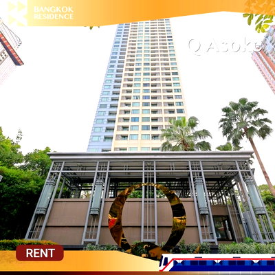Condos for rent :  Move-in ready ⚡️ Q Asoke, Beautiful unit, fully furnished 🛋️Near MRT Phetchaburi 