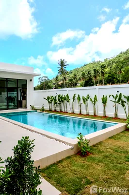 เช่าบ้านเดี่ยว เกาะสมุย สุราษฎร์ธานี : วิลล่าให้เช่า 3 ห้องนอน ในโครงการ พาราไดซ์ วิลล่า 5944211