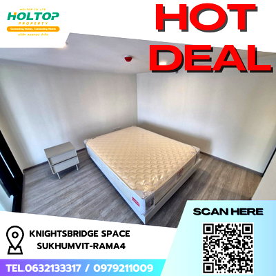คอนโดให้เช่า : #R8850 🎉 140169 ให้เช่าคอนโด KnightsBridge Space Sukhumvit-Rama4