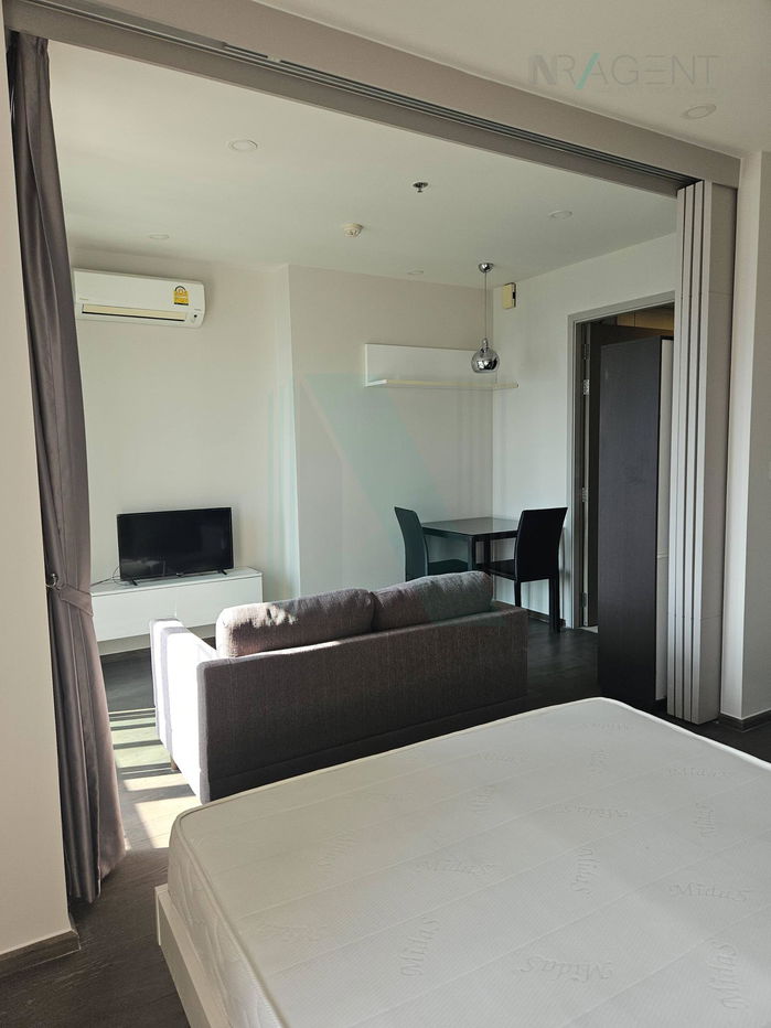 picture ðš For Rent Condo IDEO Q SIAM - RATCHATHEWI Building 1, Floor 19,1 bed room, Room size 34 sqm - 2/8